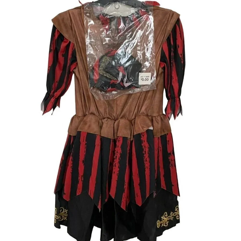 Target Kids' Pirate Halloween Costume Dress Headpiece Lg 12-14 Hyde & EEK! - Picture 7 of 7